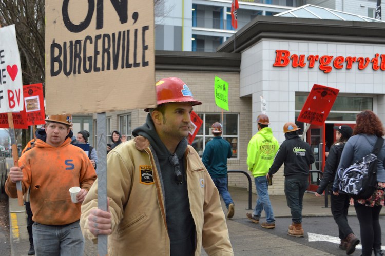 Burgerville labor solidarity 