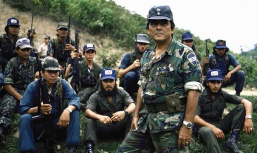 Photo of US back Contra paramilitaries