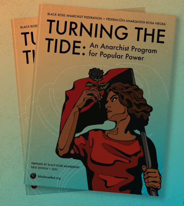 Graphic image of Turning the Tide program in booklet form. 